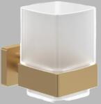 Villeroy & Boch Pahar de sticla, cu suport metalic, auriu periat (Brushed Gold), Villeroy & Boch Elements Striking TVA15201900076 TVA15201900076 (TVA15201900076)