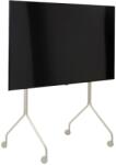  TV állvány kerekekkel, univerzális Pedestal, Moon Rollin' Regular, 40" -60" (101-152 cm) képátlóhoz, maximális terhelhetőség 50 kg, forgatható és csúszásmentes kerekek, könnyen összeszerelhető - pepit