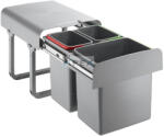 EKOTECH - Beépíthető hulladékgyűjtő EKKO 40 - 1x16 liter+2x8 liter - webmuszaki