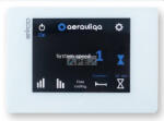Aerauliqa CTRL-HO digitális fali szabályozó egység Orion szellőztetőkhöz