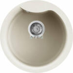 Elleci - Mosogatótálca Ego ROUND G62 Bianco Antico (mul-LGEROU62)