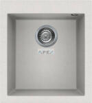 Elleci - Mosogatótálca Quadra 100 G52 Bianco Pietra - Kifutó termék! (mul-LGQ10052)