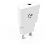 Nedis WCHAC20WT fali USB töltő, 20 W, GaN, PD3.0, 1, 67 / 2, 22 / 3, 0 A, USB-C, automatikus feszültségválasztás (WCHAC20WT) - compzone