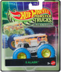 Mattel Hot Wheels Monster Trucks: 5 Alarm kék kerekekkel sötétben világító kisautó 1/64 - Mattel (JFX08/JFX10) - jatekshop