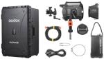 Godox Lampa LED RGB Godox KNOWLED MG1200R K2 si Hard Case cu roti
