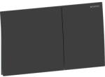 Geberit Sigma70 nyomólap 2 mennyiséges öblítéshez 25x14, 6x2, 3 cm rozsdamentes acél, matt fekete, EasyTo Clean bevonattal (GE-115.622.14.1)
