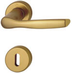 Hoppe Maner usa interior, Hoppe Milano, cu rozeta pentru cheie, material aluminiu, culoare bronz, 119x44 mm