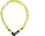 ABUS 1200 Web integrált számkombinációs láncos lakat, 60 cm x 4 mm, lime