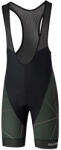 Shimano Breakaway férfi kerékpáros rövidnadrág, grafitszürke, kantáros, L-es méret