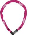 ABUS 1200 Web integrált számkombinációs láncos lakat, 60 cm x 4 mm, coral