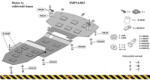 Scut Protection TAS14.803 - Motor- és váltóvédő lemez