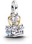 Pandora Disney Macskarisztokraták Hercegnő és kiscicái függő charm - 764465C01 (764465C01)