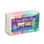 Rainbow Loom Sötétben világító gumikarkötő készítő szett, Ragyogó kincsesdoboz (B0349)