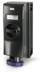 SCAME Priza interblocabilan63A 3P+N+E 9h 208-250V 50Hz 60Hz II 2GD 170X380MM_PAR terminal cu surub Cu interblocaj mecanic (504.6375)