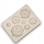 MIXFORM Szilikon Forma, Virág Csokoládé, Ékszer készítéséhez, 62x88mm, 1db