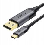  180CM Kábel Usb-c Type-c Displayport 8K 60HZ Átalakító Adapter (Adapter do laptopa / Macbooka 5906302321780)