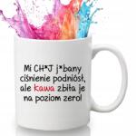 Style Couture Fehér Bögre Vicces Nekem Mindegy A Nyomás Felment, De A Kávé Leverte