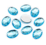 MIXFORM Varrható strasszok akril ovális 18x13x5mm 10db (13WB20841)
