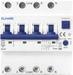ELMARK 40480A Áram-védőkapcsoló 2 pólusú JEL4A 6kA 4P 20A/300mA RCBOJEL4A (40480A)
