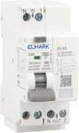 ELMARK 40870 AFDD+RCBO Áram-védőkapcsoló 2 pólusú JEL8 6KA 1P+N 6A/30MA C görbeJEL8 (40870)