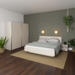 TEMPO KONDELA Set dormitor (Pat 160x200 cm), caşmir, GABRIELA NEW