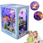  Diy Víz Alatti Világ Könyv Nook Kreatív Készlet Led Születésnapokra És Ünnepekre (231012SU02-99)