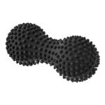 TULLO Tüskés, rehabilitációs, masszírozó duoball henger 15, 5 cm - fekete, Tullo (TUL_449_867)