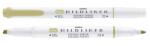 Zebra Szövegkiemelő ZEBRA kétvégű MILDLINER vágotthegy 4mm - filchegy 1, 4mm Neutral olive szinű