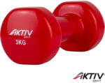 Aktivsport Szépséghibás Kézisúlyzó vinyl Aktivsport 3 kg piros