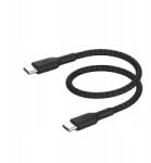 Belkin Boost Charge Usb-c/usb-c kábel, 15 cm, fekete tartós (CAB004BT0MBK)