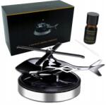 AROMA diffúzor autóhoz napelemes forgó diffúzor+ Olaj Ajándék