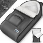 Kiduku Gyerek téli hálózsák Kiduku 95 x 50 x 30 cm Szürke (BBFS01)