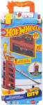 Mattel Hot Wheels: Stația de pompieri Turbo Start cu 2 mașinuțe - Mattel (JMJ52/JMJ54)