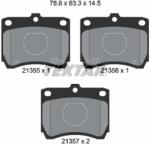 TEXTAR Fékbetét készlet TEXTAR 2135501 for MAZDA, KIA, NISSAN (2135501)