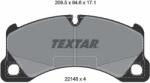 TEXTAR Fékbetét készlet TEXTAR 2214801 for PORSCHE (2214801)