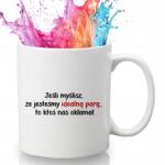 Style Couture Fehér Bögre Páromnak, Ha Azt Gondolod, Tökéletes Pár Vagyunk. . Ajándék