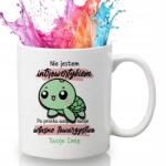 Style Couture Fehér Bögre Személyre Szabott Név Vicces Ajándék Nem Vagyok Introvertált