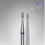  Staleks csiszolófej gyémánt - csepp alakú kék - 4mm x 1, 6mm