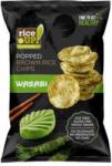 RiceUP! teljes kiőrlésű barna rizs chips wasabi ízesítéssel 60g