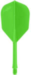 L-style Fluturas si tija darts L-Style Bartflight 260 verde neon, fluturas L3 si tija medie (BF1381)