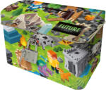 DERFORM Minecraft mintás persely, szögletes, DF40 (DFM-SKADF40) - mesescuccok