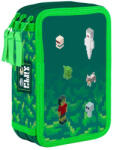 KARTON P+P Minecraft mintás tolltartó 3 emeletes, üres, OXY 2026, Playworld (KPP-9-41426) - mesescuccok