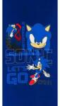 Disney Sonic a sündisznó Go Blur fürdőlepedő, strand törölköző 70x140cm (Fast Dry) (sonic1)