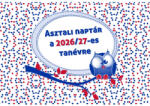 Realsystem Asztali diák naptár 165mmx240mm, fehér lapokkal 2026/2027 tanévre Realsystem (7836-00) - iroszer24