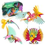 Clixo Joc magnetic de construit Clixo Pasari tropicale, 22 piese (CL-TRBD-TR-1)