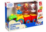 Little Learner Jucarie interactiva tractor cu lumini, sunete si animale, 12 luni+ (4259T)