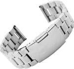 Royal Watchband Brățară ceas XXL - 21 cm lungime - oțel inoxidabil, 14-24mm, capete drepte - model C007XXL (foarte rar) (C007XXL)