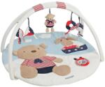 Fehn Salteluta de joaca pentru bebelusi Teddy cu arcade si jucarii senzoriale (078220) Saltea bebelusi