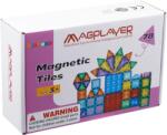 MAGPLAYER Set de constructie magnetic 3D pentru copii, 78 piese, MAGPLAYER (MPL3-78)