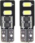 AMiO Bec LED T10 Canbus W5W 12V 2W, 4 SMD 5730, alb 5600K, AMIO, set 2 buc (AM01630)